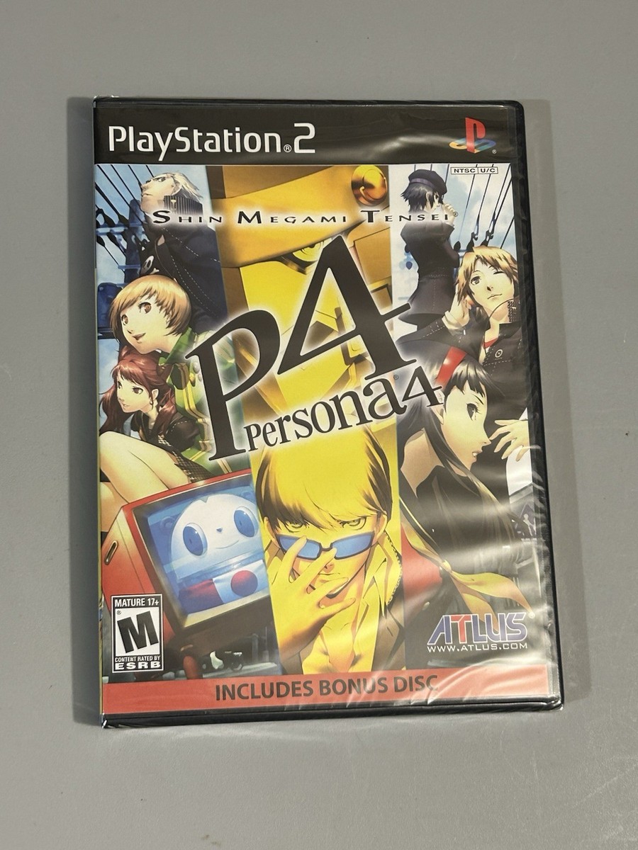 Shin Megami Tensei: Persona 4 (PlayStation 2, 2008) for sale