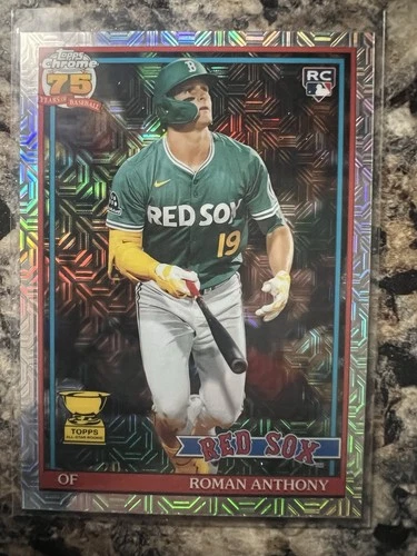 2026 Topps Series 1 Silver Pack Mojo Roman Anthony Red Sox Rookie 91C-60