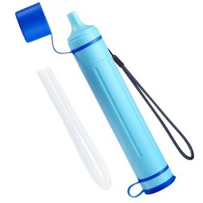 Portable Water Filter Straw, Personal Water Filtration System, Replaceable Filte