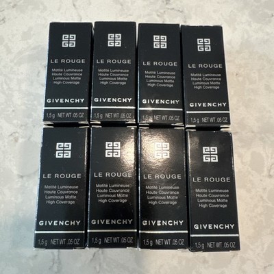 8 Givenchy lipstick Le Rouge 304 Mandarine Bolero  1.5 g New in box