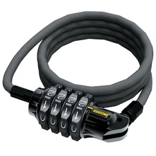 OnGuard Terrier Combo Cable Lock, Glow 72"