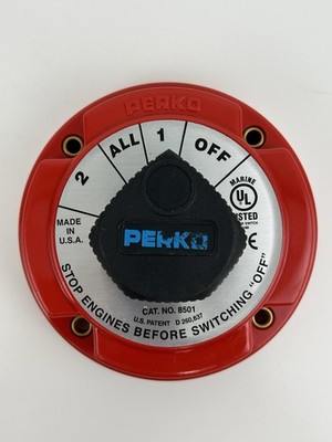 Perko Medium Duty Battery Selector Switch - 250A Continuous 8501DP