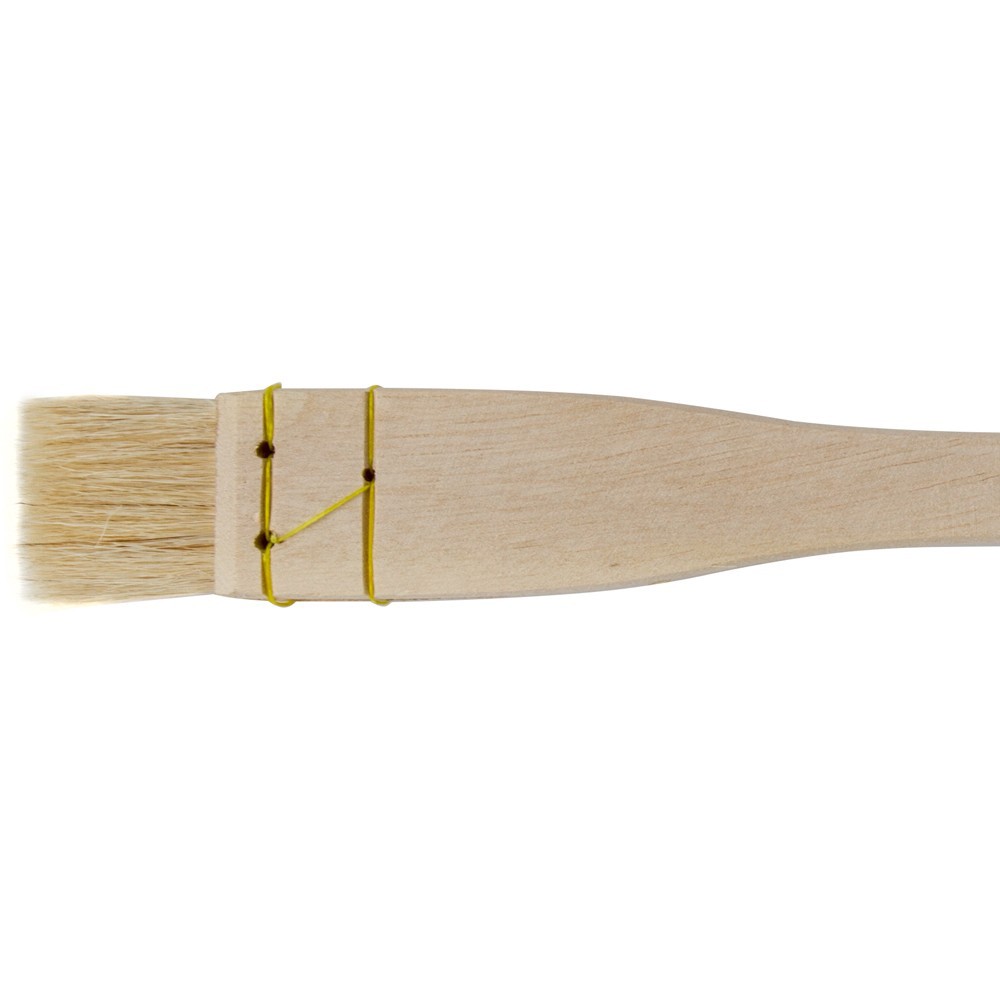 Jackson's : Artist Hake White Goat Hair Brush : Flat : 1in (24mm)