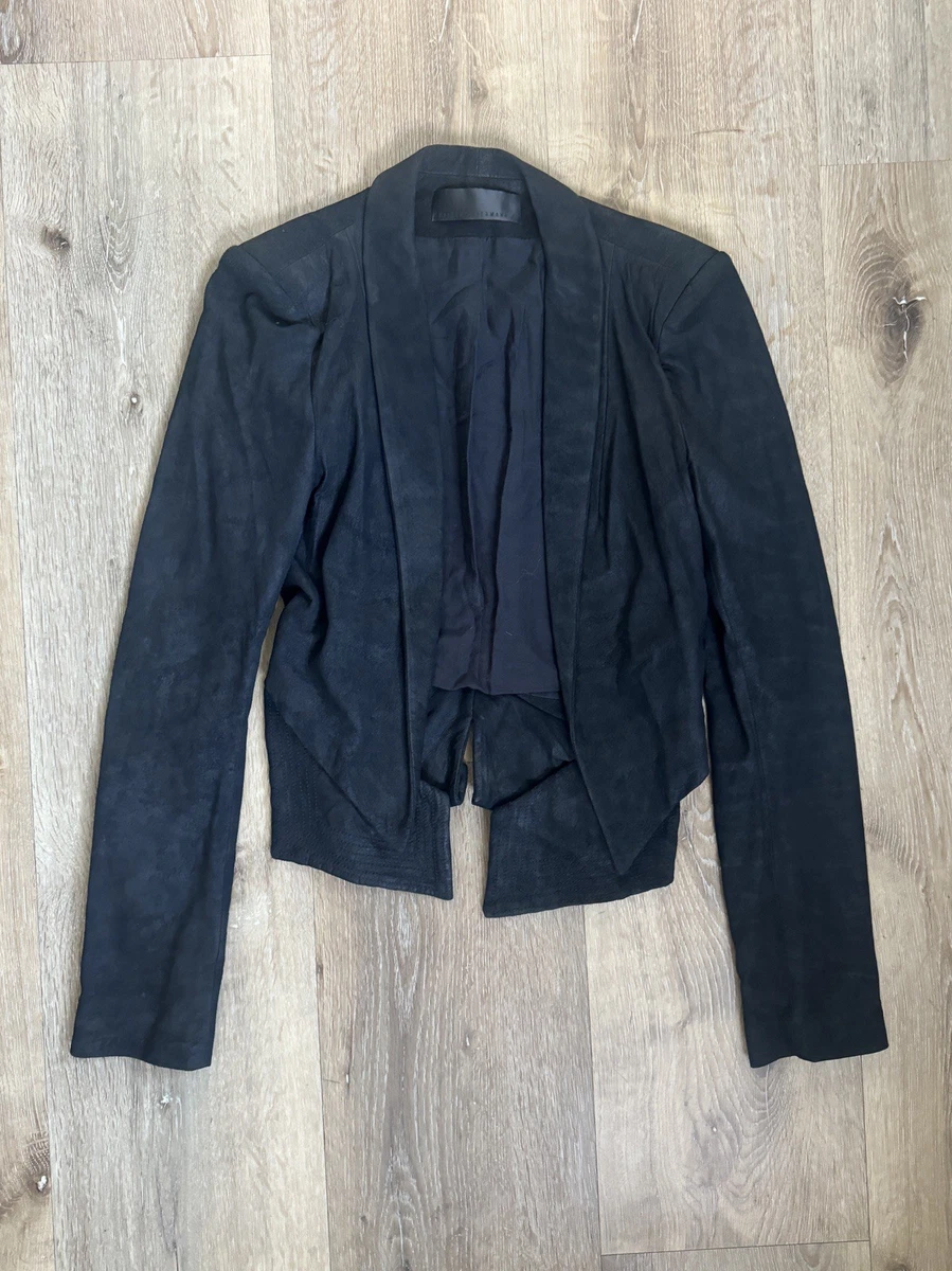 HAIDER ACKERMANN Coats, Jackets & Vests Leather Outer Shell for
