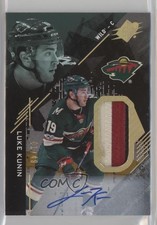 2017-18 SPx Rookies Tier Gold Premium Material 1/49 Luke Kunin #R-LK Auto 2u9