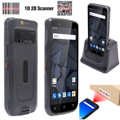 2D Barcode Scanner 4G Rugged Cell Phone Handheld PDA Android 12 Logistics Global