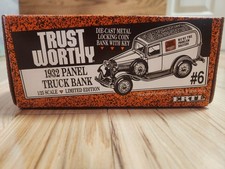 Ertl Trust Worthy 1932 Panel Truck Bank Die Cast Metal
