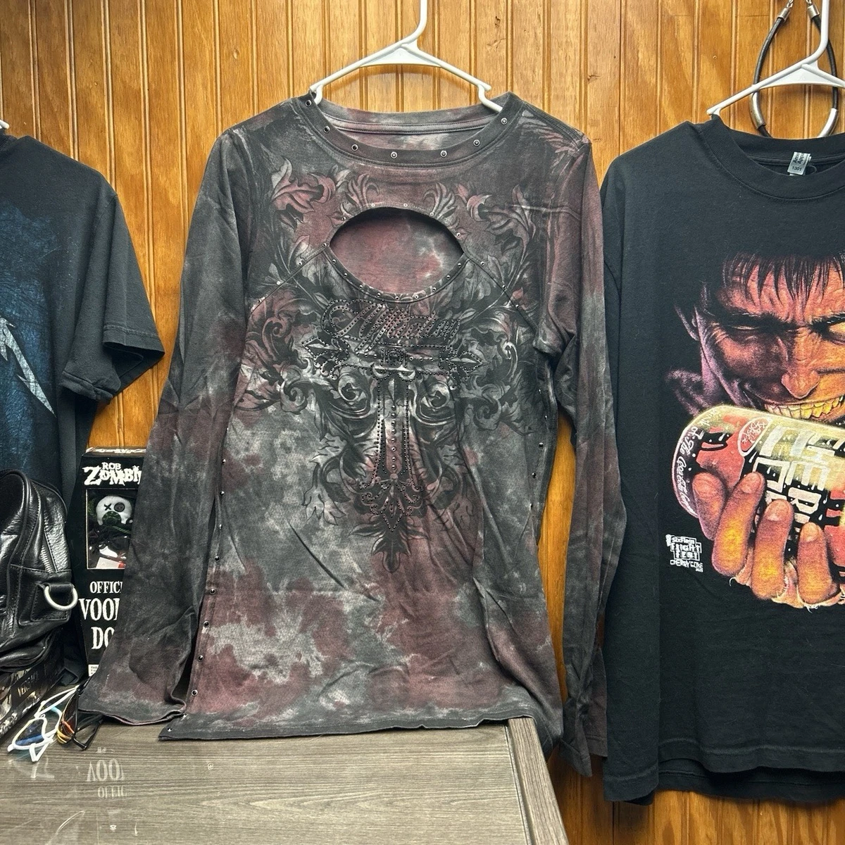 Affliction Black T-Shirts for Men for sale | eBay