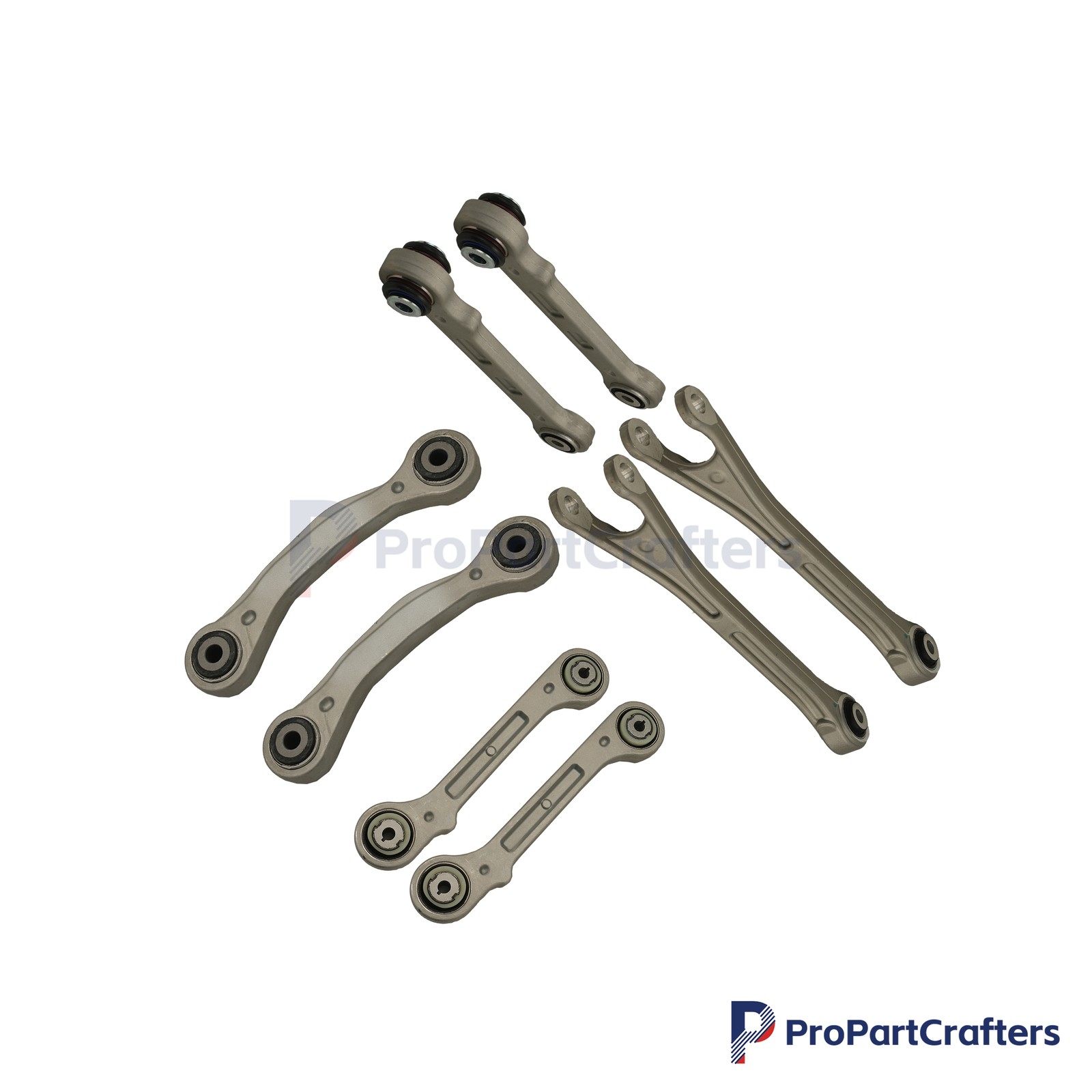 NEW 8PCS Fits 2017+ Maserati Levante Rear Suspension Control Arm Kit US