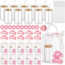 Silifine 41 Pcs/10 Set Birthday Gifts For Girls Pink Birthday Gifts Party