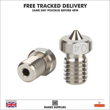 3D Printer Nozzle Titanium Extruder V6 E3DV6 Anycubic i3 Mega S X Chiron Kobra