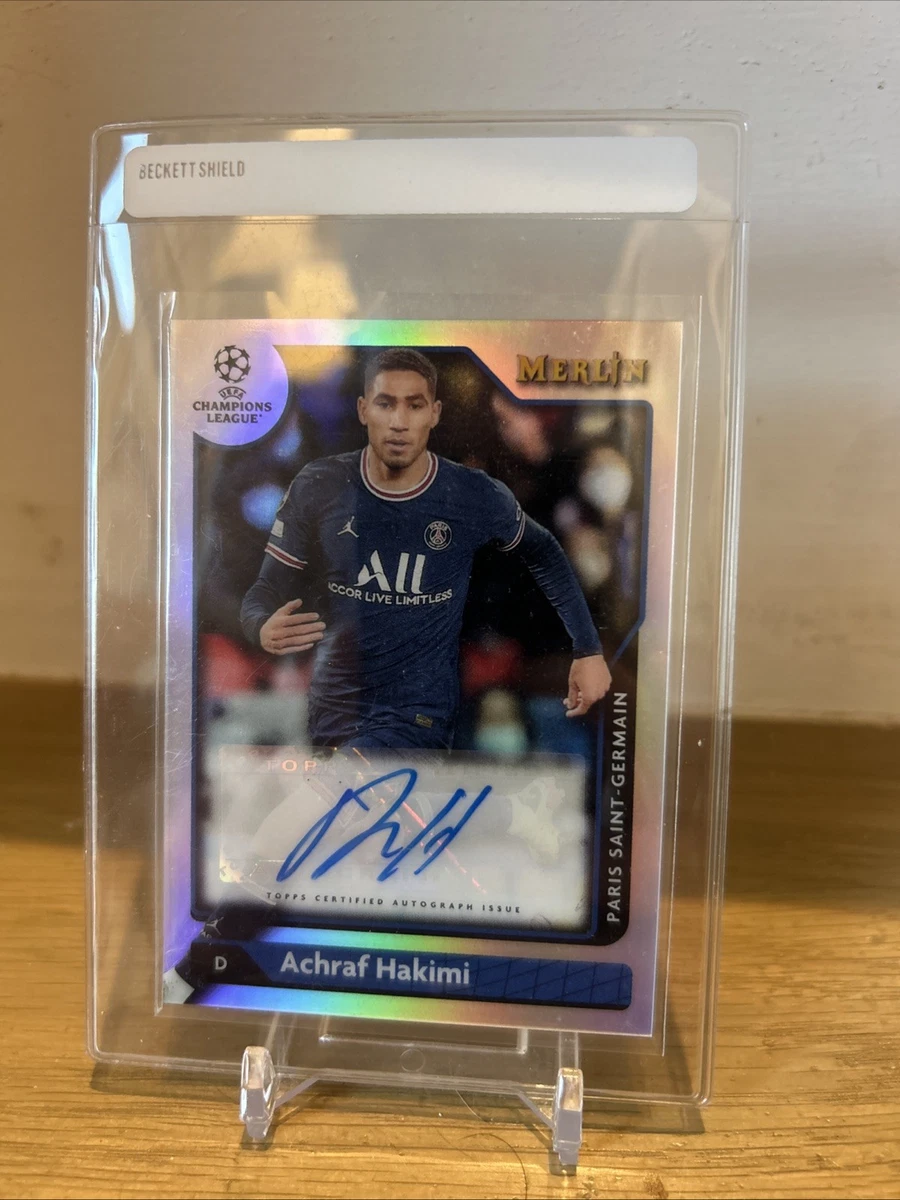 2021-22 Topps Merlin Collection Chrome UCL Soccer Trading Cards