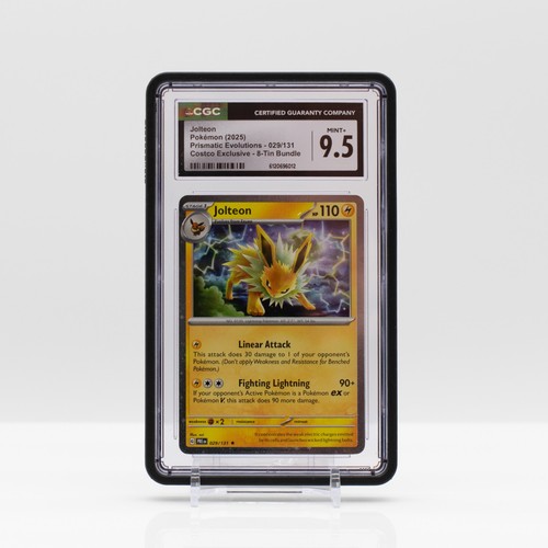 Jolteon graded CGC 9.5 for sale on eBay