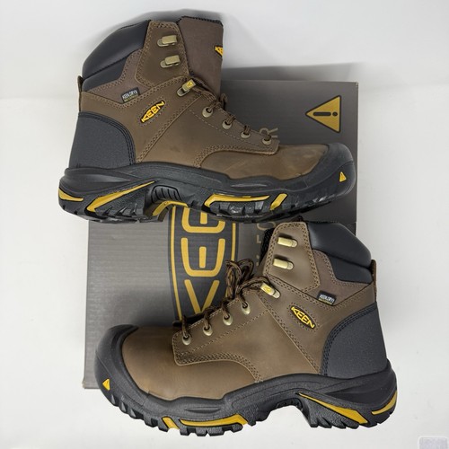 Herren Keen Utility Mount Vernon 6 in Stahlkappe Wasserdicht Arbeitsstiefel Größe 10.5D - Bild 1 von 14