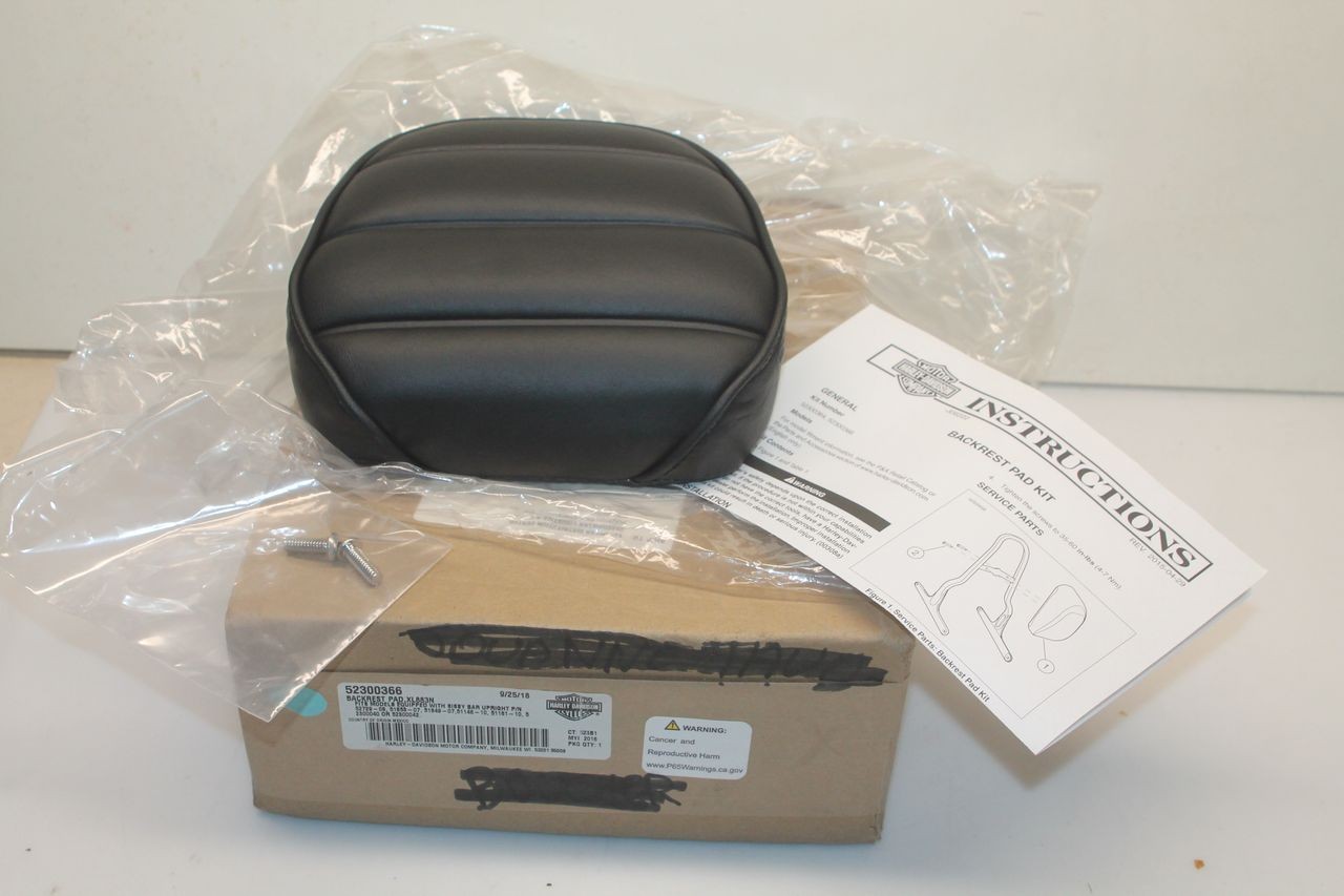 Sissy bar Harley Davidson XL883N 2016 dosseret de voyage confortable pour passager Sportster