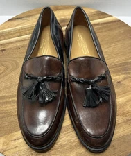 Johnston & Murphy Men’s tassel leather loafers size 9.5
