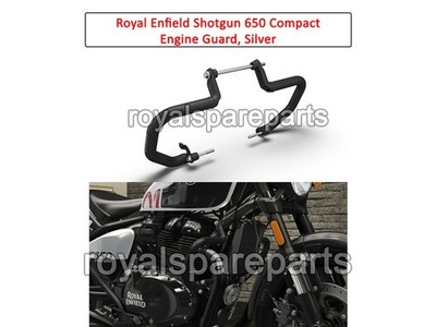 Kompakt Motor Schutz Schwarz '' Original Royal Enfield Shotgun 650 ''
