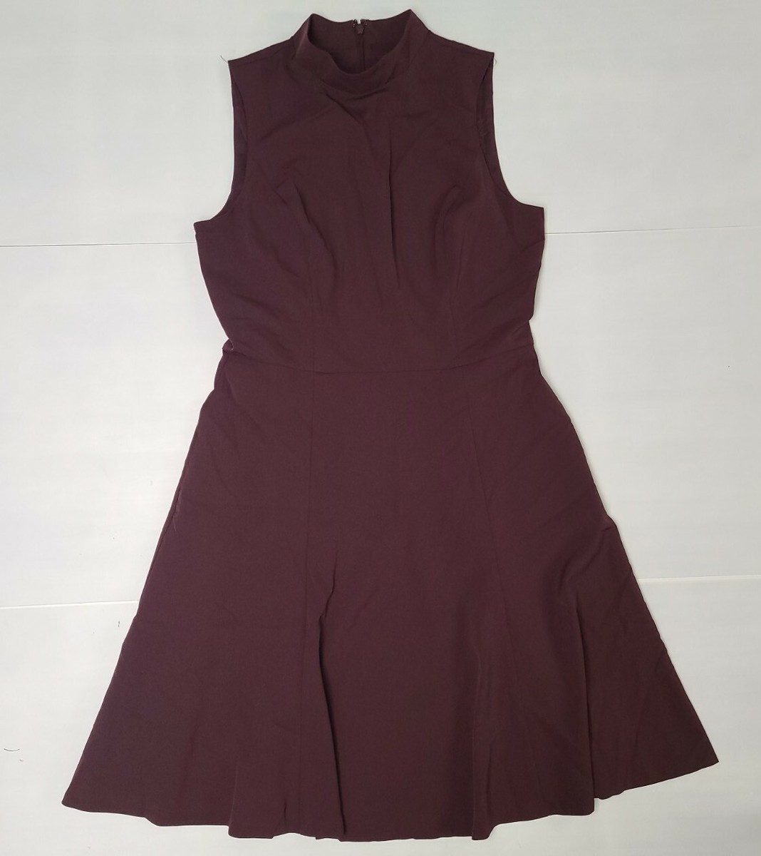 white house black market burgundy dress Mock Neck A Line Midi w/Pockets NWOT Energised Light Blue Cotton Junior Prom Dresses Formal dress Size:22-24
