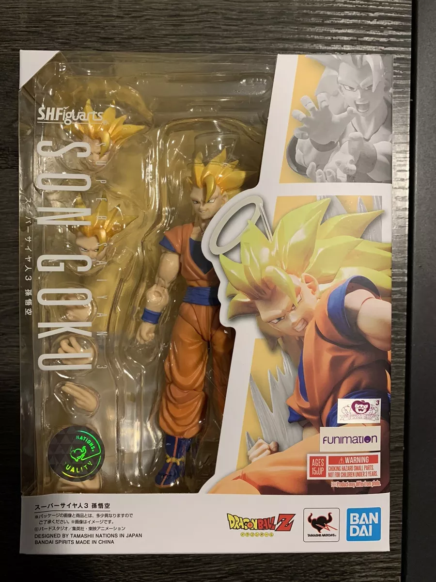 S.H. Figuarts Dragon Ball Z Super Saiyan 3 Goku Action Figure