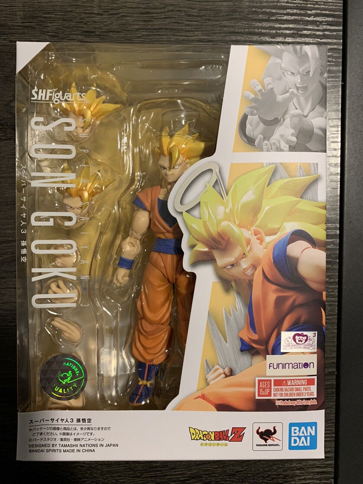 SH Figuarts Super Saiyan 3 Goku