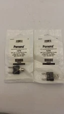 POMONA 1270 BANANA PLUG ADAPTER COAXIAL 1 POSITION LOT OF 2 NIB
