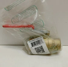 NEW OLD STOCK! RED WHITE VALVE 1-1/4" SLIP BALL VALVE 5595AB