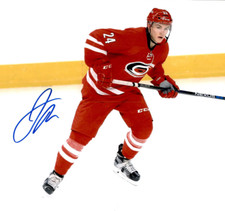Jake Bean Signed Autographed 8x10 Photo Carolina Hurricanes #2