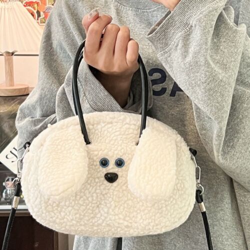 Shoulder Bag Plush Backpack Schoolbag Plush Dog Doll Bag  Outdoor - Afbeelding 1 van 12