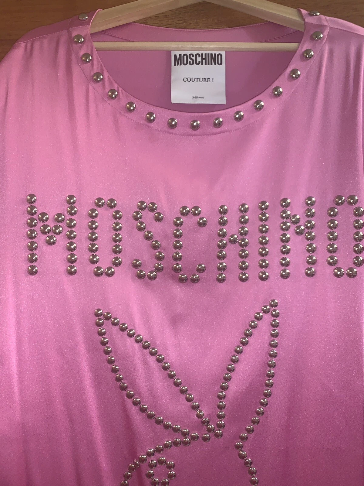 Abito Moschino Playboy nuovo con etichette taglia 14 RARO EDIZIONE LIMITATA