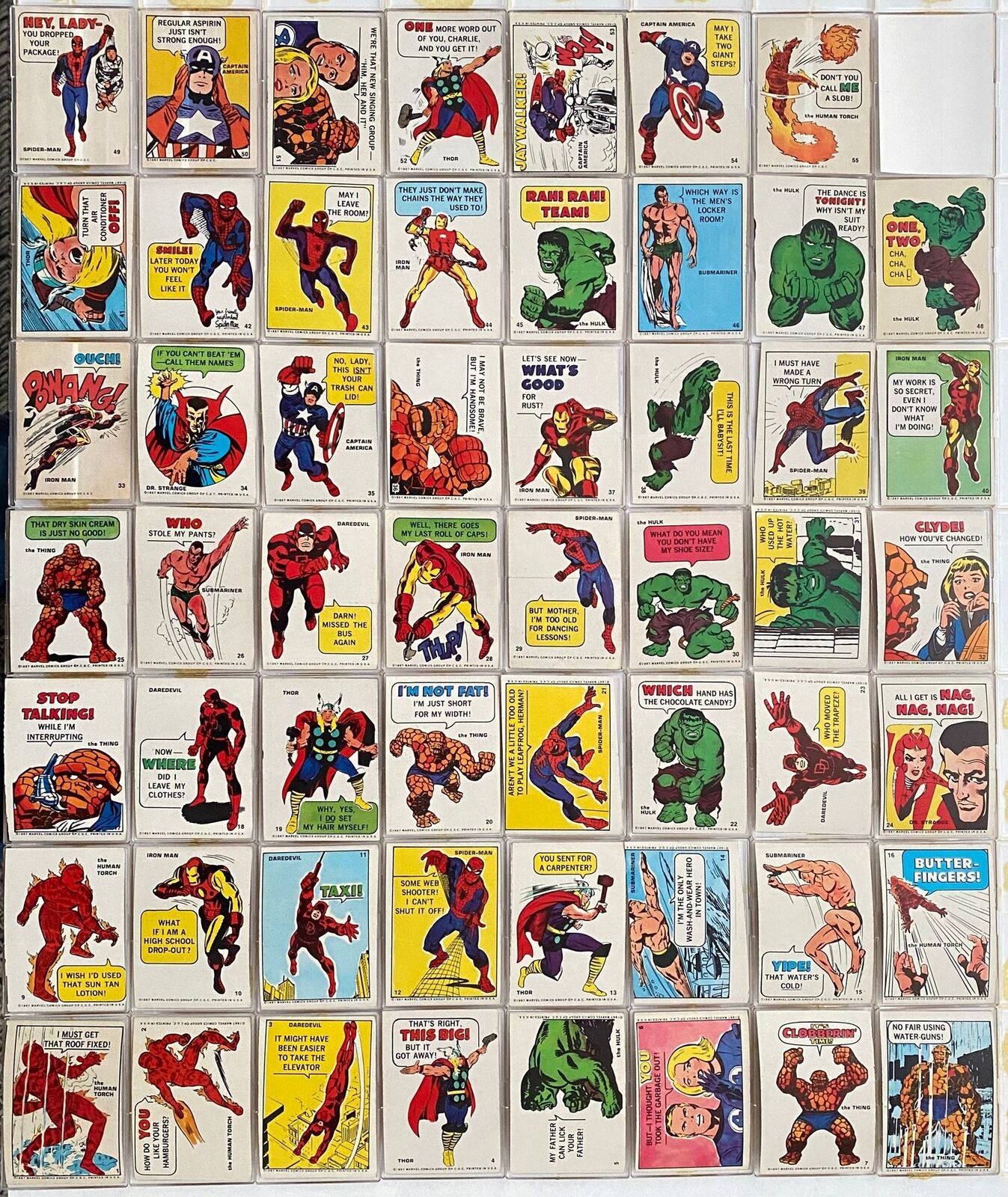 Marvel Comics Super Hero Sticker Card #39 SPIDER-MAN 1967 Philadelphia Gum  PCGC