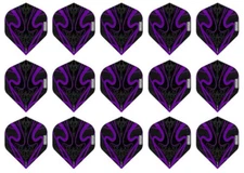 5 Sets Pentathlon TDP Lux Standard Dart Flights – Ships Tracking - Purple
