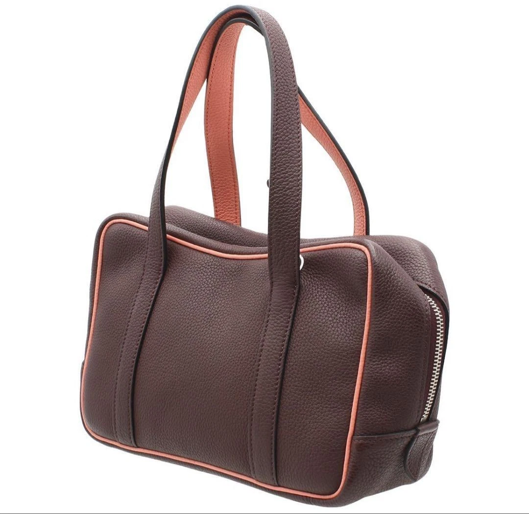 Moynat Limousine Bicolor Leather Hand Shoulder Bag Fashion Accessories