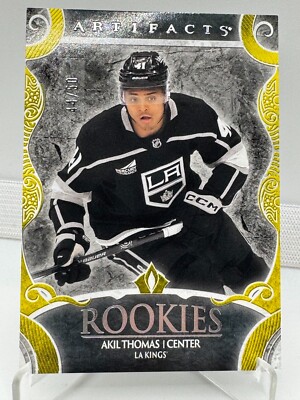 Upper Deck Artifacts Yellow Akil Thomas