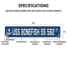 JAX Street Sign Childrens Name Room Metal Sign Decal