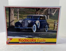 Vtge Kodacolor/RoseArt #88888 "1933 Lincoln KB" Jigsaw Puzzle 500 Pieces