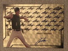 Marketplace image: RANDY ABSHIER 2017 Leaf Perfect Game Gold Superfractor AUTOGRAPH #1/1 HAWAII