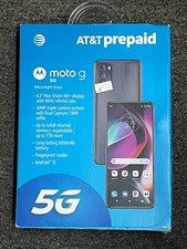Motorola Moto G 5G 2022 - 64GB AT T Moonlight Grey