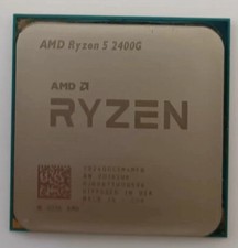 AMD Ryzen 5 2400G quad-core 3.9GHz Turbo socket AM4 CPU processor R5 2400G