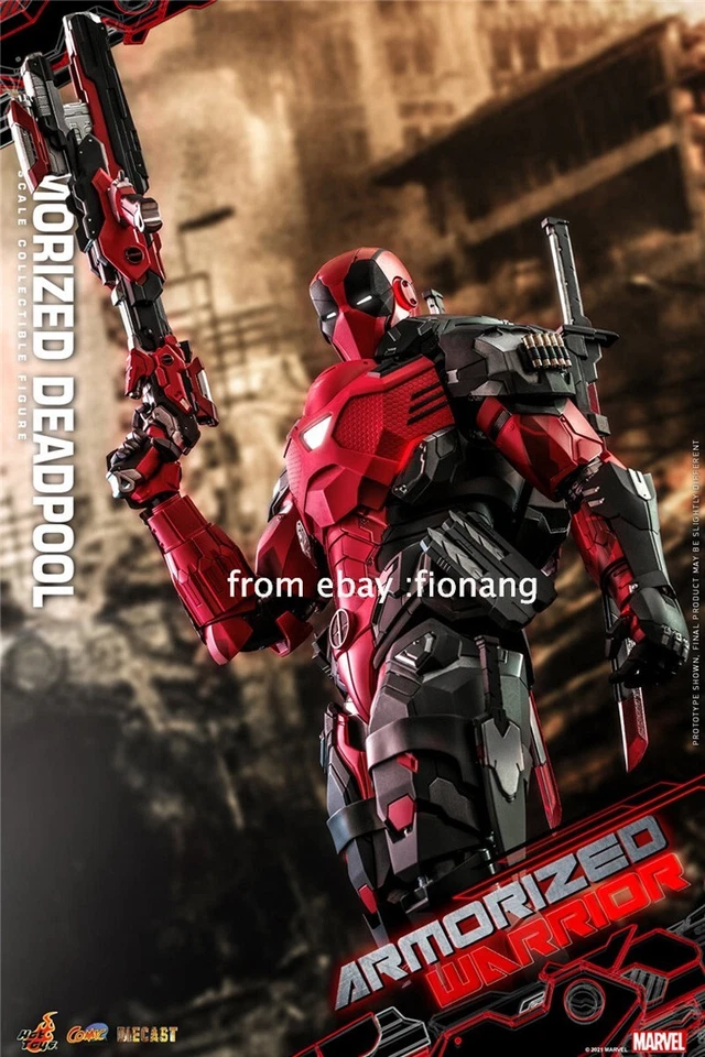 Figura de acción arma no afilada Hot Toys CMS09D42 1/6 Arma Deadpool Foto 3 de 4