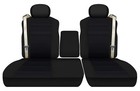 Fits FORD F150 TRUCK 2001-2003 Front seat covers 40/60 LOW BACK W/ CONSOLE