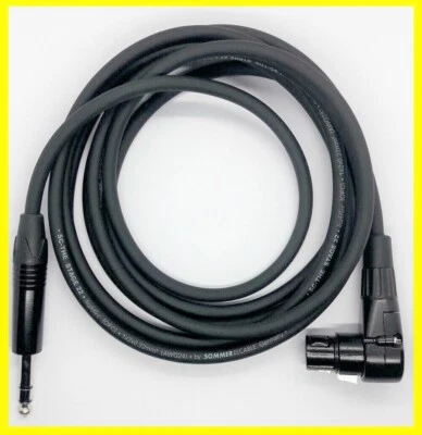 KABELBETRIEB Cavo Microfono Jack - XLR Angolo Femmina vers. Lunghezze