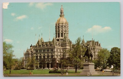 State Capitol Building Hartford, Connecticut French Gothic Design