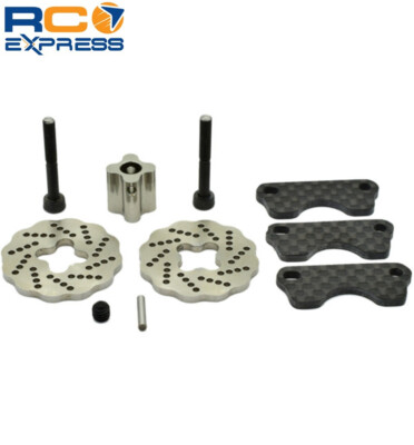 Hot Racing Traxxas Jato Carbon Dual Steel Racing Brake Kit SJT39DG