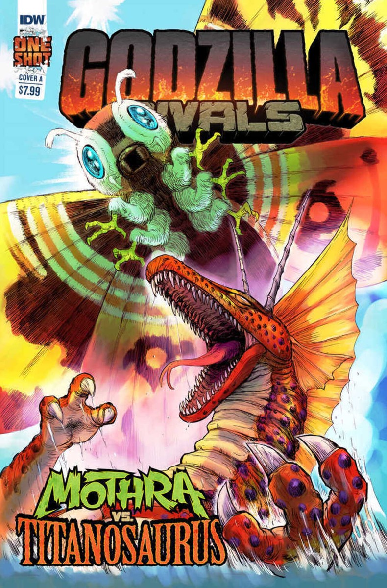 Godzilla Rivals Mothra vs Titanosaurus Cover A Wind (Mature