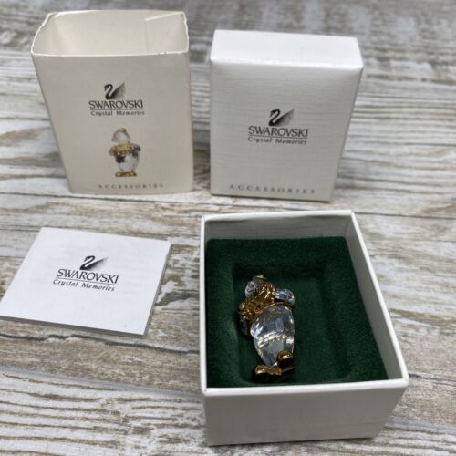 Retired Swarovski Crystal Memories Clown Accordion Brooch Pin NEW IN BOX w Paper - Picture 2 of 15