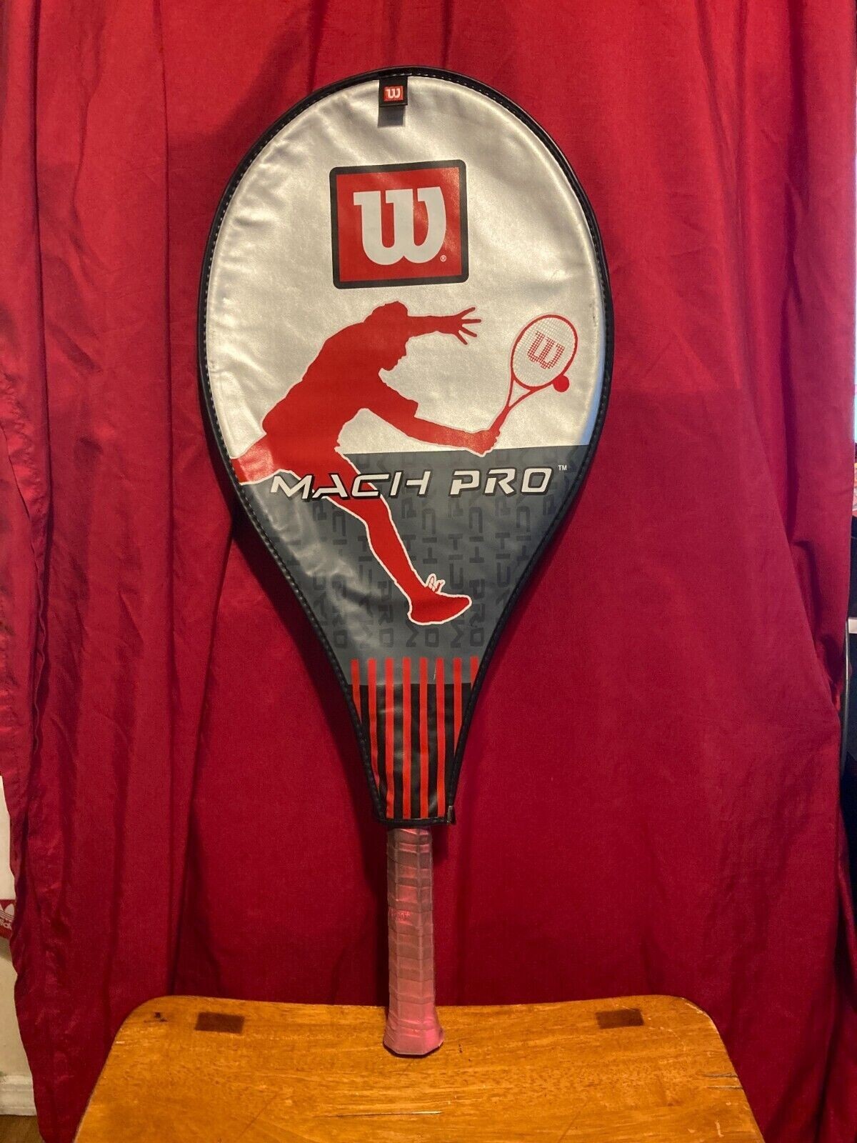 Wilson Titanium Mach Pro Tennis Racket Grip Size 4 3/8 with 