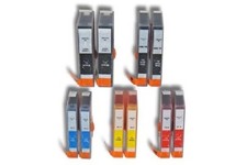 10 CHIPPED Ink Cartridge 364XL for HP  5520 5524 6510 6520 7510 PRINTERS PHOTO