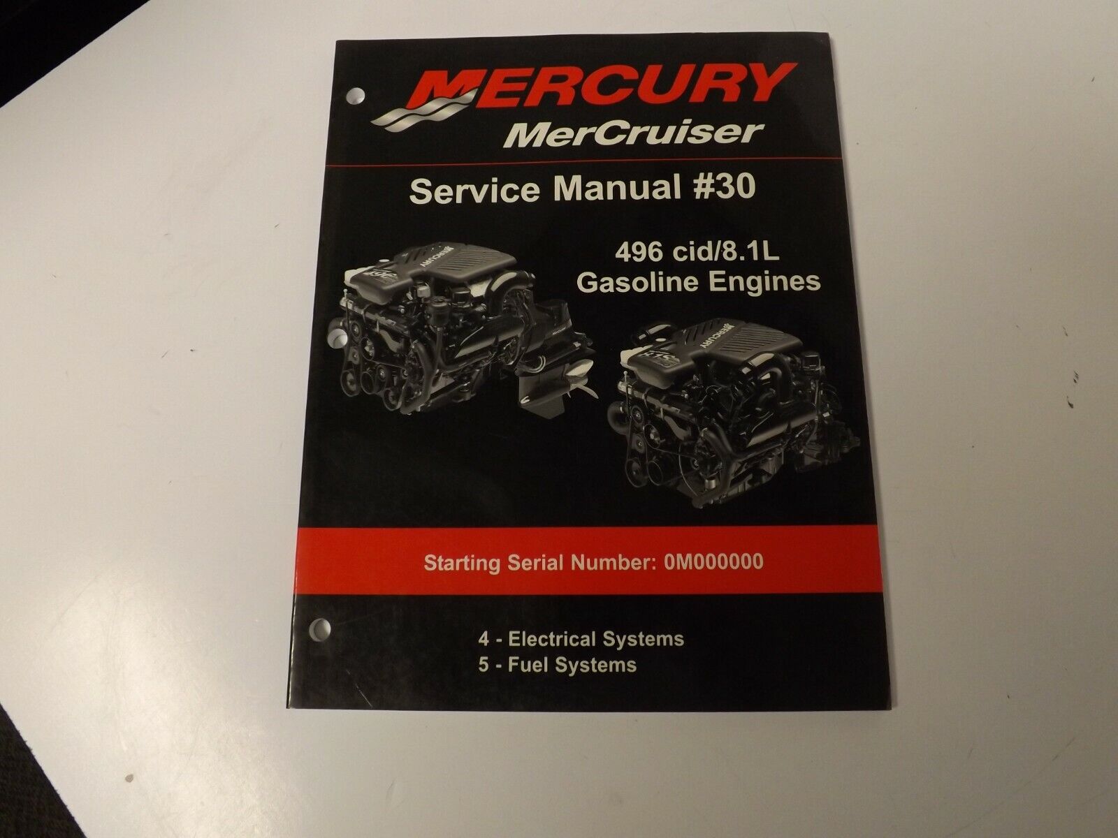 2006 Mercruiser Bravo factory manual Detroit Mall 8.1L Gasoline #30 engin Now free shipping 496