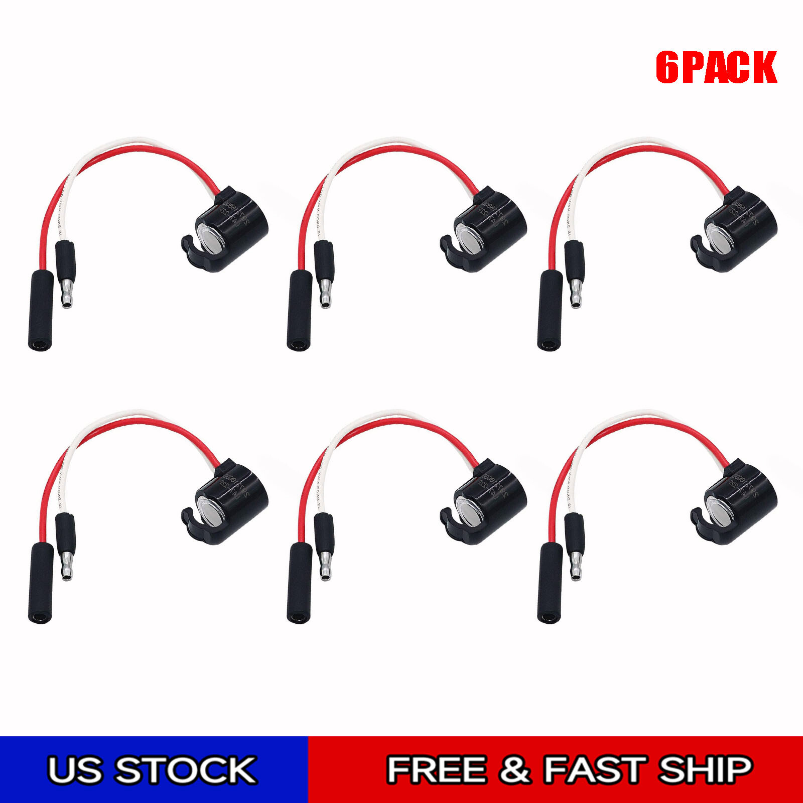 6Pack For Refrigerator Defrost Thermostat AP4374171 PS2350702 297216600 L47-22F