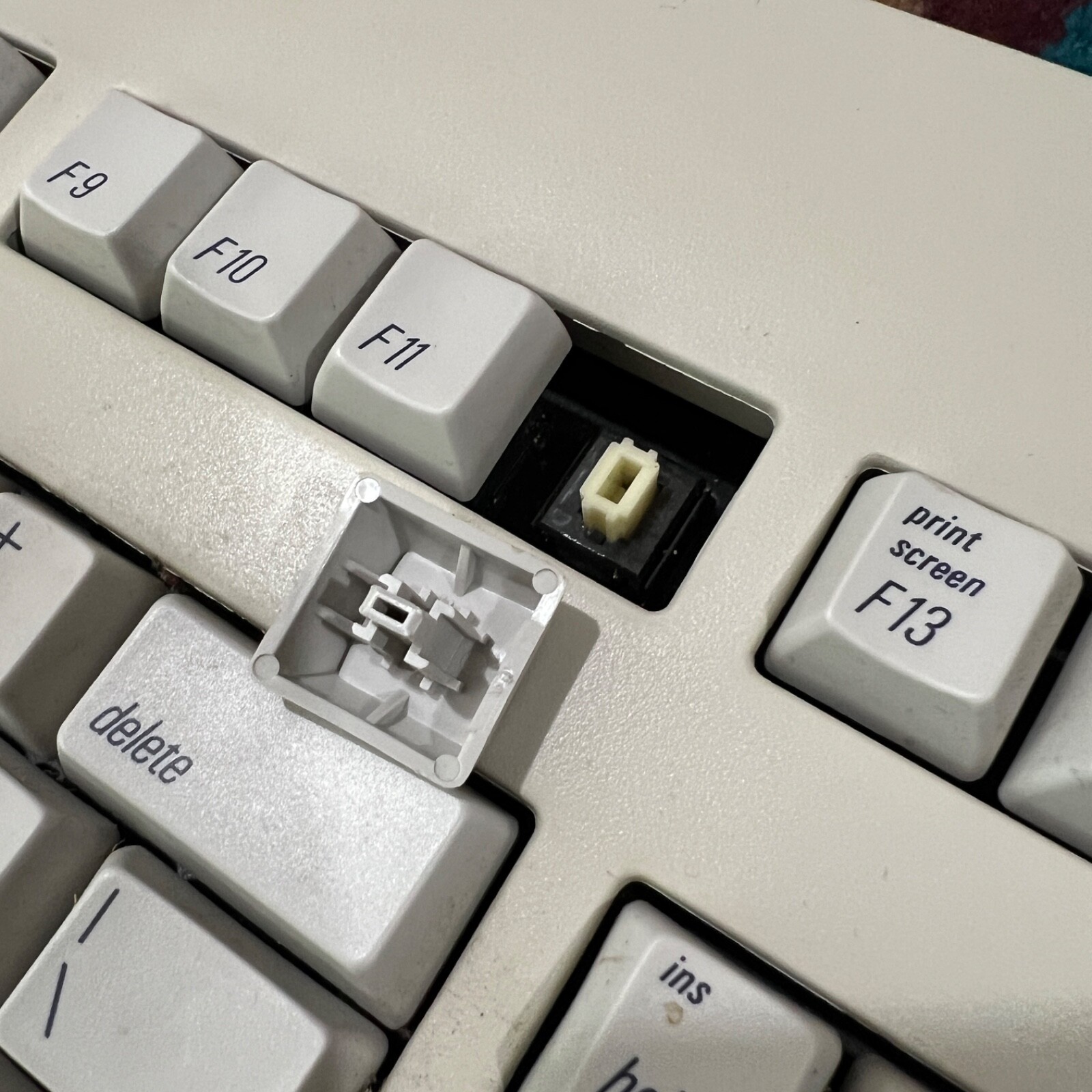 Vintage Apple Macintosh Extended Keyboard II M3501 + ADB Mouse M2706